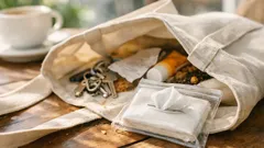 The 60-second zip-bag hack that keeps pocket tissues from exploding in your handbag