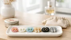 The button hack that keeps earring pairs together and easy to find