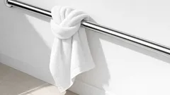 This 10-second towel-rail trick stops towels from ending up on the floor