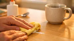 How to remove school glue from clothes, desks, and walls without damaging surfaces