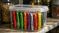 Don’t toss that nori tub—use it for instant pantry organization