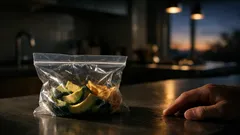 This 10-second fingernail trick seals a produce bag when you’re out of zip bags