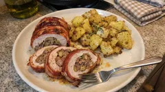 Italian Turkey Roll with Sausage, Olives, and Pancetta—A Cozy Sunday Roast