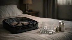 The $2 Daiso travel container set that makes carry-on skincare way easier