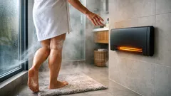 How to keep your bathroom warm in winter without blowing up your power bill