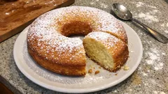 Soft Italian Lemon Ring Cake (Ciambella) That Stays Moist for Days