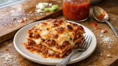 Vincisgrassi: the rich Italian pasta bake with slow-simmered ragù and a golden top