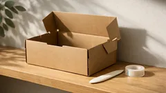 Turn a shoe box into a sleek DIY storage box in minutes with this inside-out trick