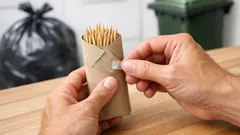 The toilet roll hack that stops bamboo skewers from poking holes in your rubbish bag