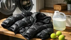How to wash a down puffer jacket at home without losing the loft