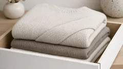 The simple jumper fold that stops drawers from exploding all winter