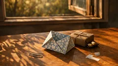 How to wrap a small gift with one sheet of paper (no box needed)