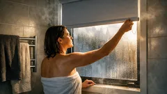 The bathroom roller blind upgrade that stops drafts and boosts privacy fast