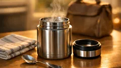 Why your thermos soup goes lukewarm and the 2-minute fix that keeps it hot