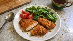 Crispy Air Fryer Chicken Cutlets in 12 Minutes (No Deep Frying)